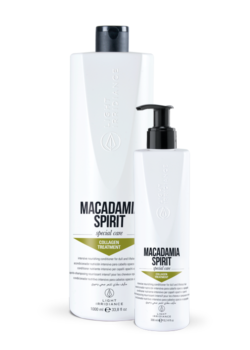 Macadamia spirit collagen treatment Light Irridiance