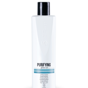 Shampoo purifyng light irridiance